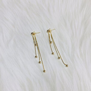 Zinc Alloy Tassel Trend Drop Earring